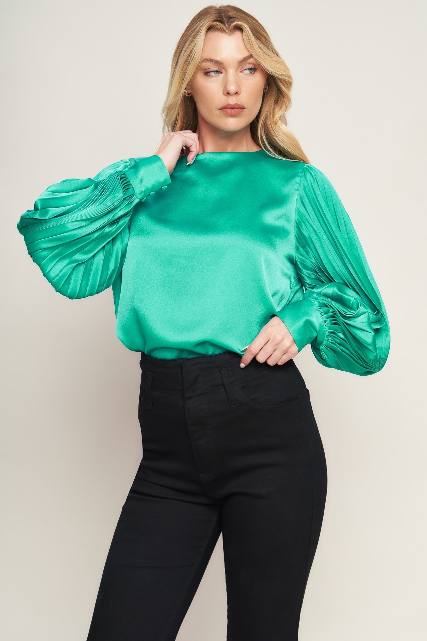 LIKE THE FIRST TIME WOVEN TOP Flying Tomato